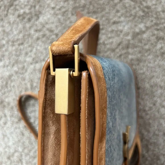 SOLD❌Saint Laurent denim solferino bag - Picture 5 of 8